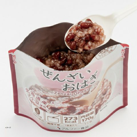 ぜんざいおはぎ