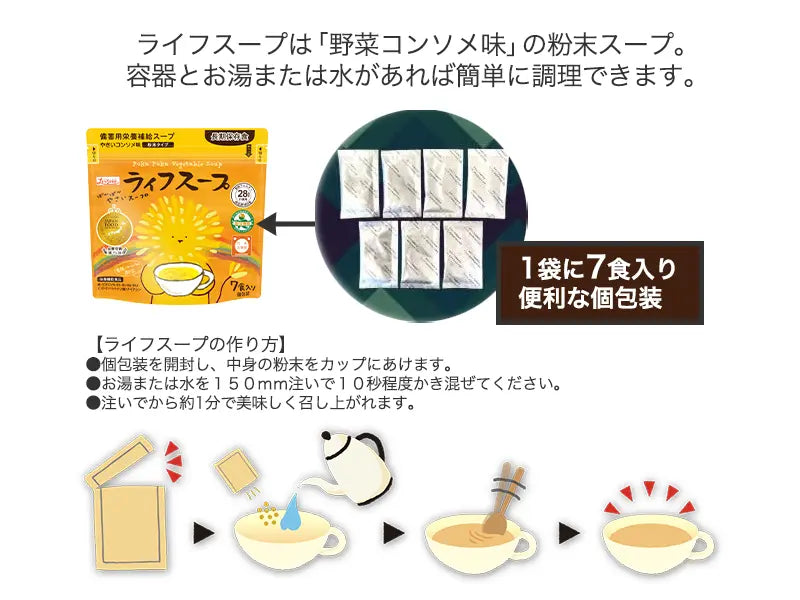 非常用スープ ライフスープ【5年保存】