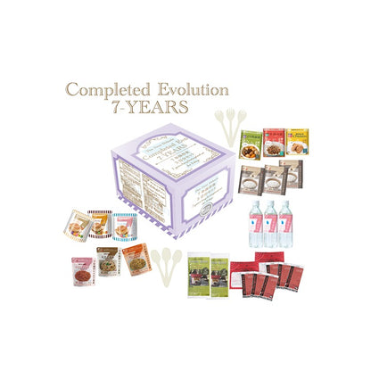 7年保存3日分保存食セット Completed Evo 7-Years（12食・加熱ヒーター付き）