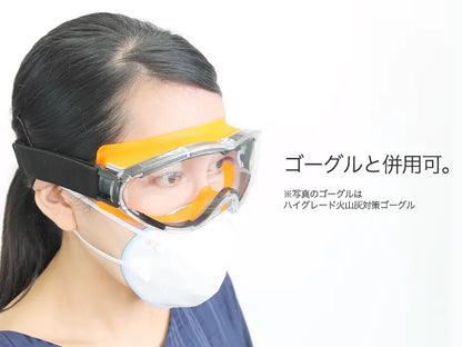 高機能防じんマスク ハイグレード DS2 排気弁付