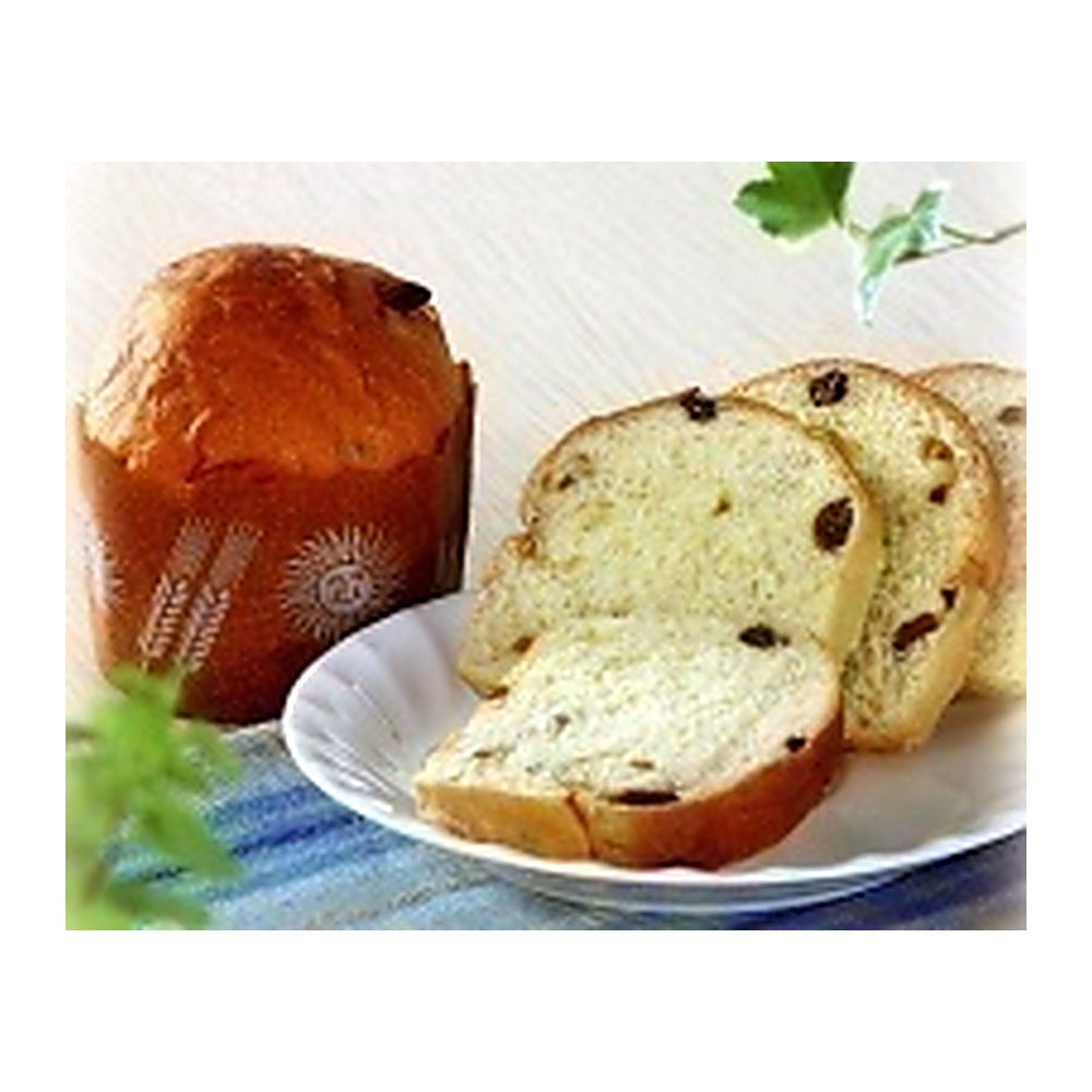 パンですよ！ 缶入りソフトパン 中身のパンとスライスした断面